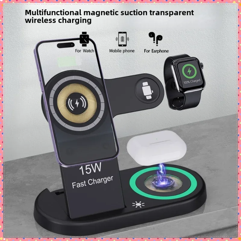Watch 7 Smartwatch Iphone - Быстрая беспроводная зарядная станция 15W 3