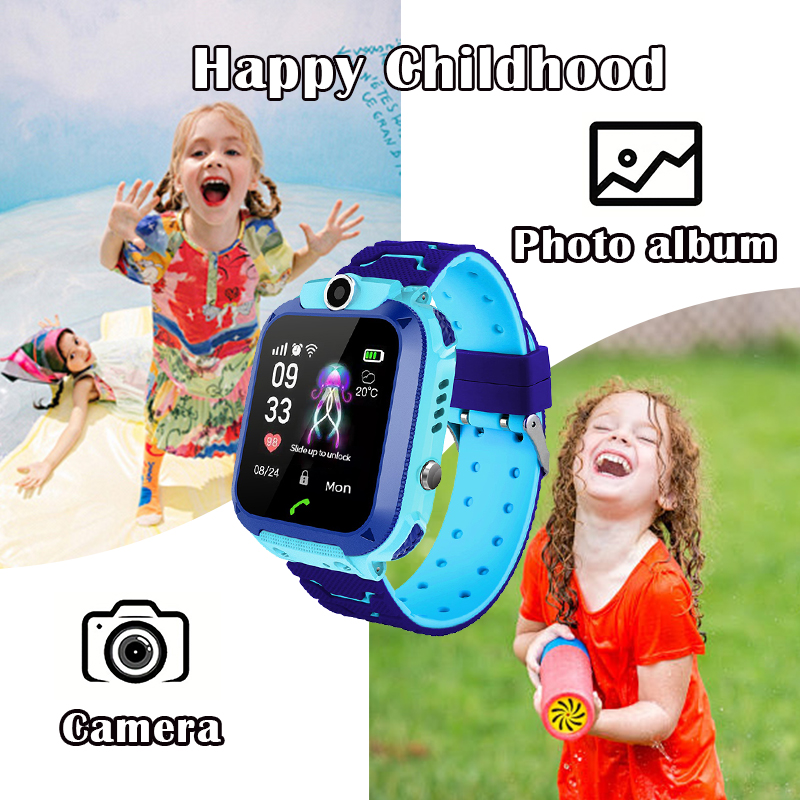 Smartwatch Watches For Kid Boy With Alarm - Детские умные часы Q12B с функцией