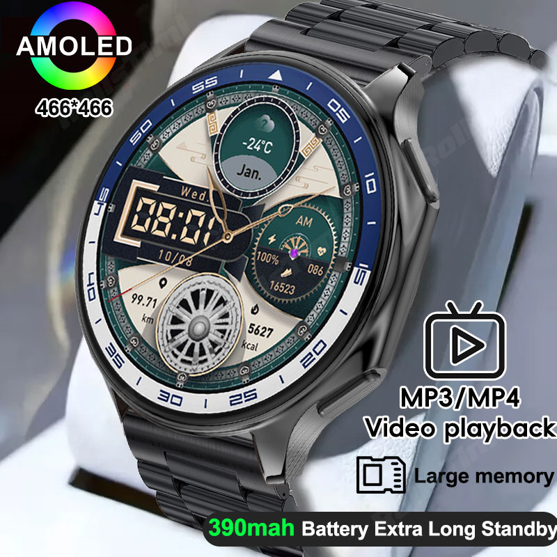 Smartwatch Oppo Watch - 1,43 AMOLED Смарт-часы 3D Surround Vision