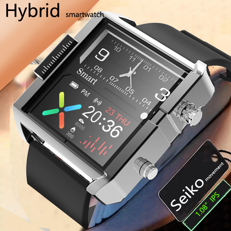 Hybrid Smartwatch - Смарт-часы T9 гибридные водонепроницаемые с пульсометром