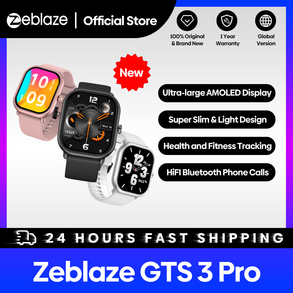 Hybrid Smartwatch - Новые смарт-часы Zeblaze GTS 3 Pro