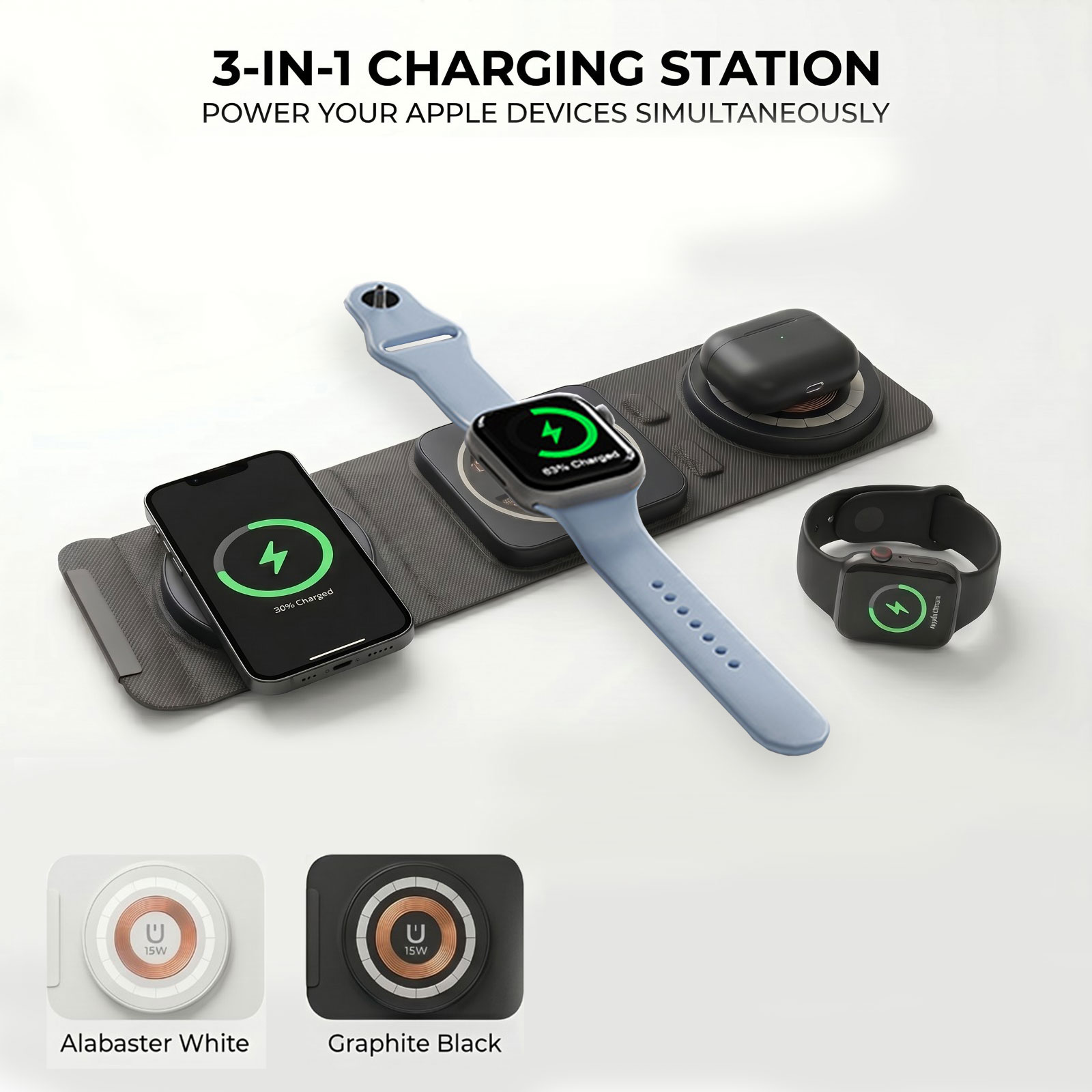 Watch 7 Smartwatch Iphone - Беспроводная зарядная станция 3-в-1 для iPhone
