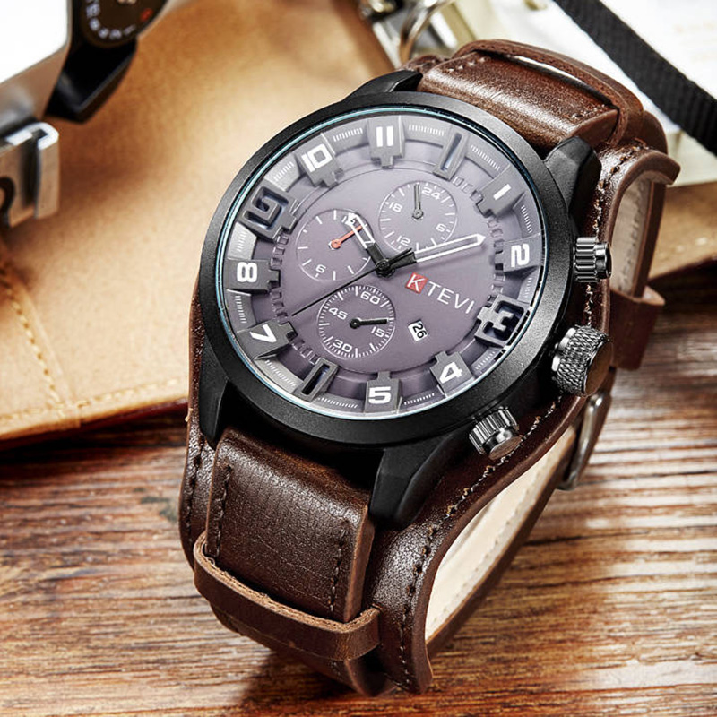 Мужские часы в стиле ретро, ​​ – обзор и цена Solar Powered Watch