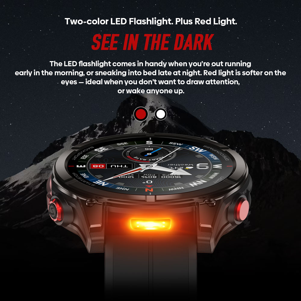 Новые умные часы Zeblaze Strat – обзор и цена Hybrid Smartwatch