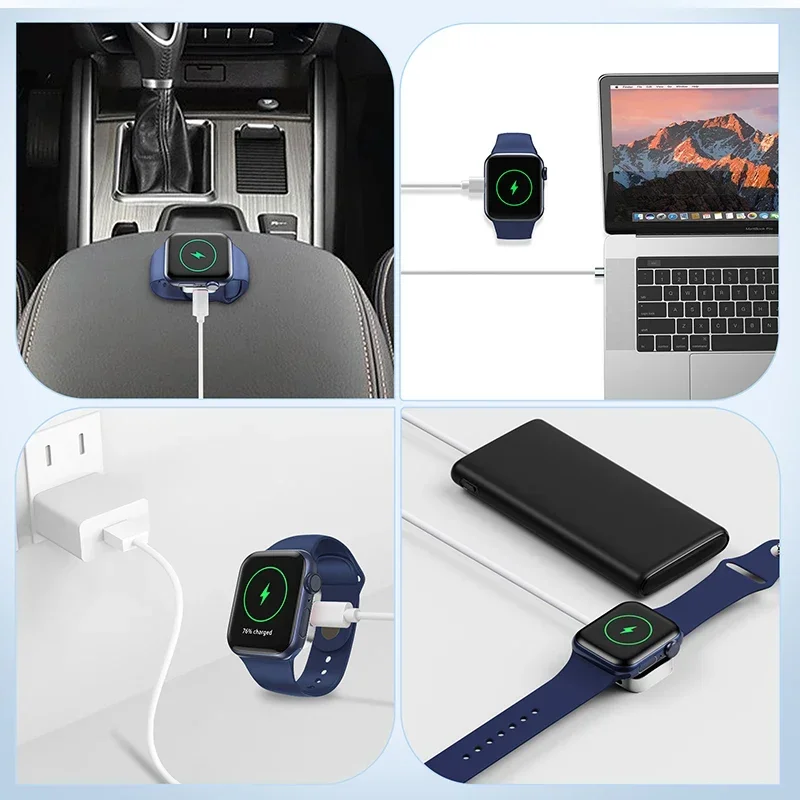 Портативное металлическое магн – обзор и цена Watch 7 Smartwatch Iphone