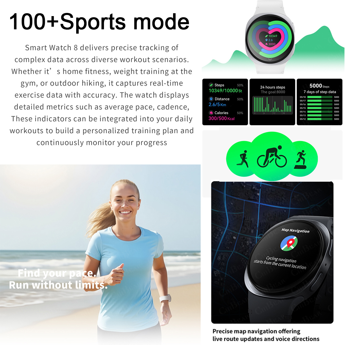 Новые смарт-часы 2026 года: 8  – обзор и цена Hybrid Smartwatch