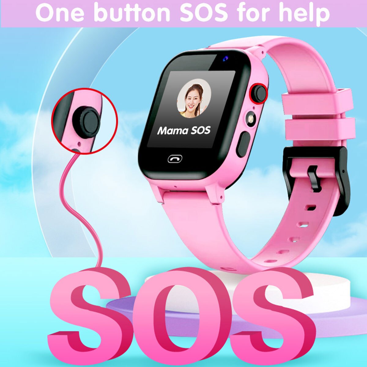 Детские Смарт-часы с функцией  – обзор и цена Smartwatch Watches For Kid Boy With Alarm