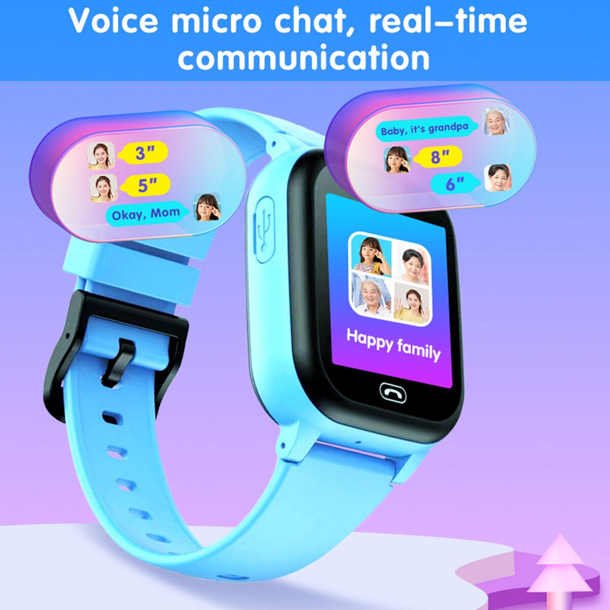 Детские Смарт-часы с функцией  – обзор и цена Smartwatch Watches For Kid Boy With Alarm