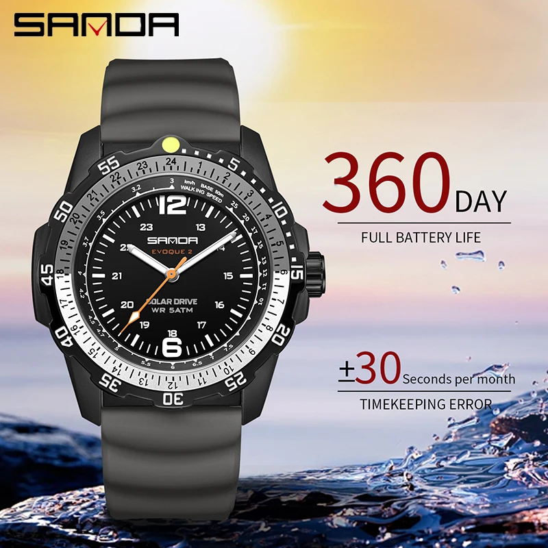 Роскошные новые мужские часы S – обзор и цена Solar Powered Watch