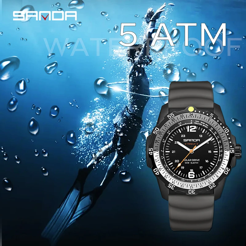 Роскошные новые мужские часы S – обзор и цена Solar Powered Watch