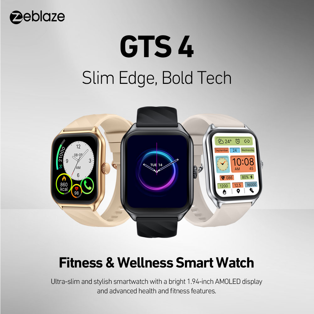 Новые умные часы Zeblaze GTS 4 – обзор и цена Hybrid Smartwatch