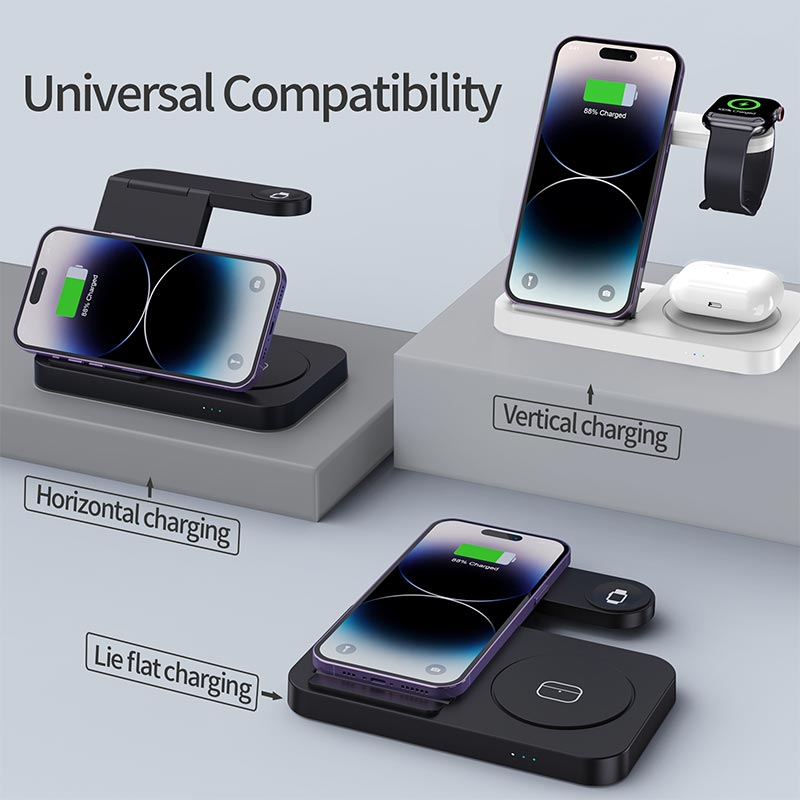 Складная беспроводная зарядная – обзор и цена Watch 7 Smartwatch Iphone