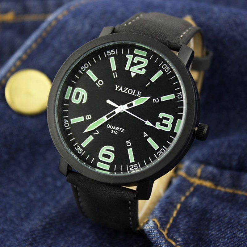 Часы от YAZOLE с подсветкой му – обзор и цена Solar Powered Watch
