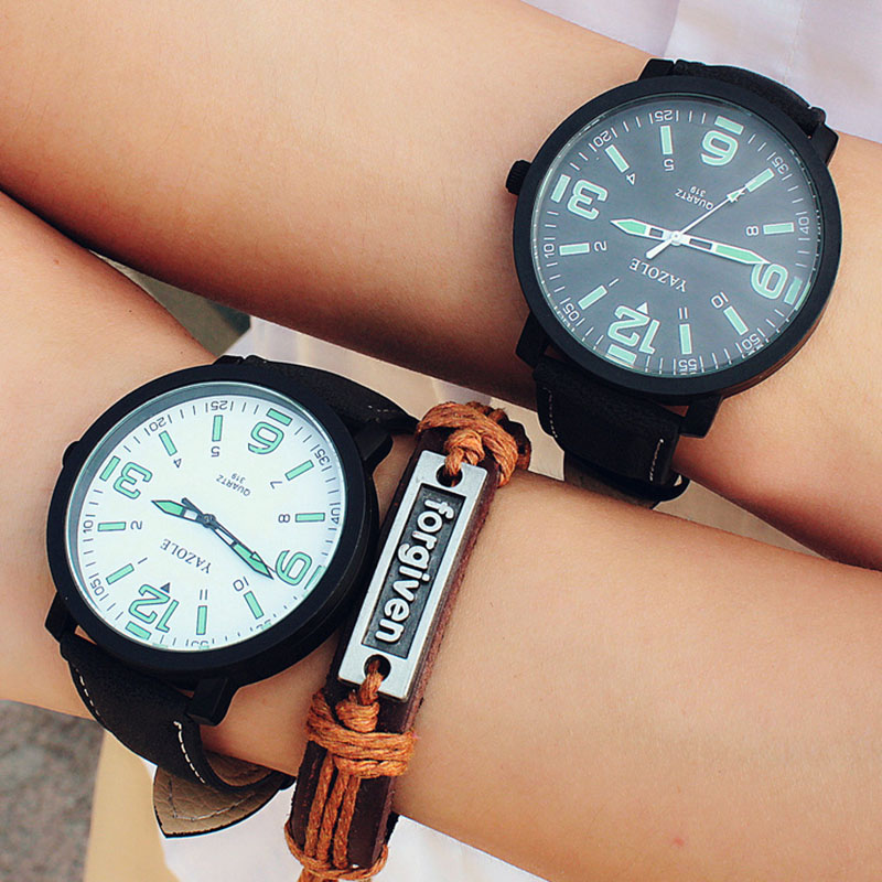 Часы от YAZOLE с подсветкой му – обзор и цена Solar Powered Watch