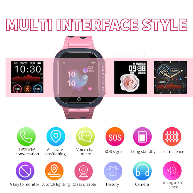 Детские умные часы, водонепрон – обзор и цена Smartwatch Watches For Kid Boy With Alarm