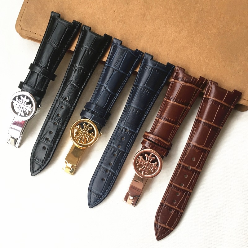 Кожаный ремешок для часов, сов – обзор и цена Patek Philippe Watch Aquanaut