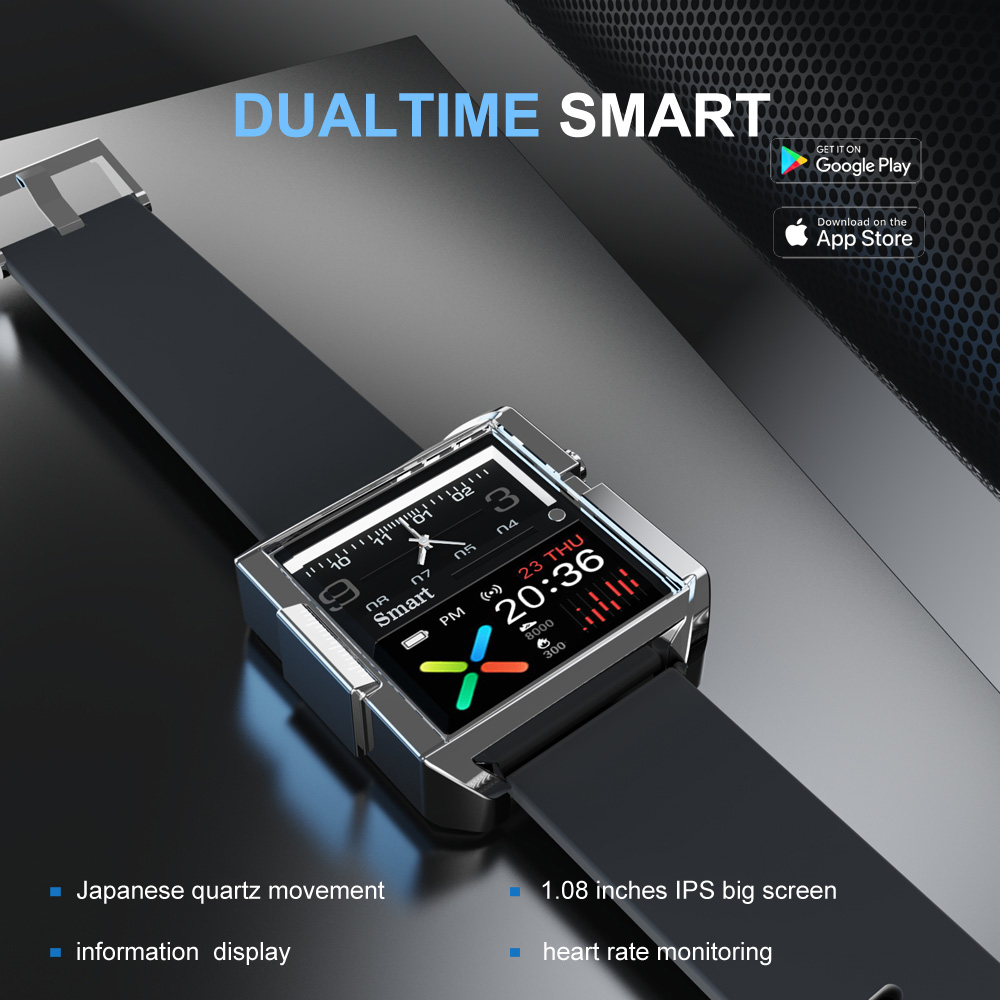Смарт-часы T9 гибридные водоне – обзор и цена Hybrid Smartwatch