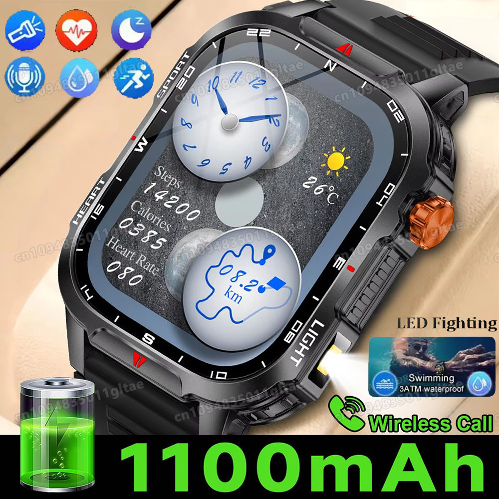 Военные умные часы для активно – обзор и цена Hybrid Smartwatch
