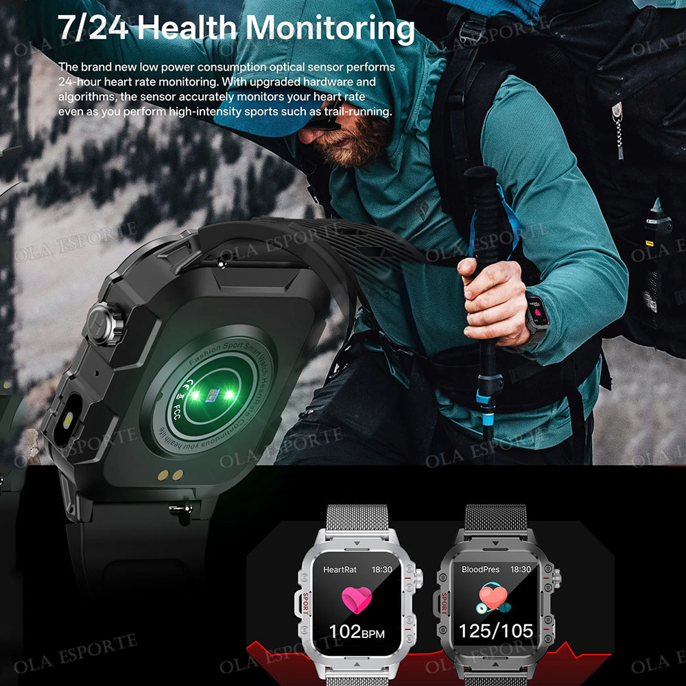 Военные умные часы для активно – обзор и цена Hybrid Smartwatch