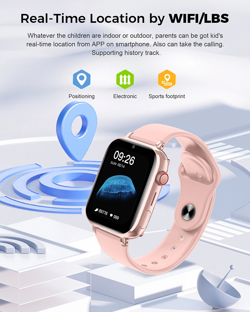 Смарт-часы для детей, LBS, мес – обзор и цена Smartwatch Watches For Kid Boy With Alarm