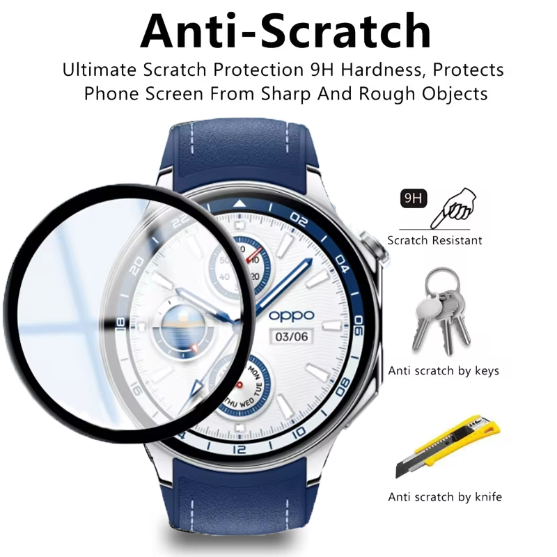 Защитная пленка для экрана OPP – обзор и цена Smartwatch Oppo Watch