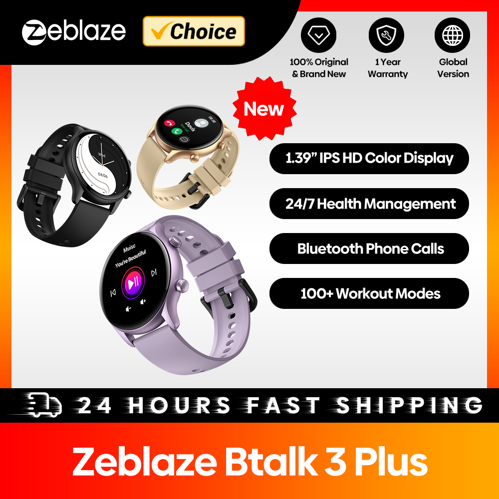 Новые умные часы Zeblaze Btalk – обзор и цена Hybrid Smartwatch