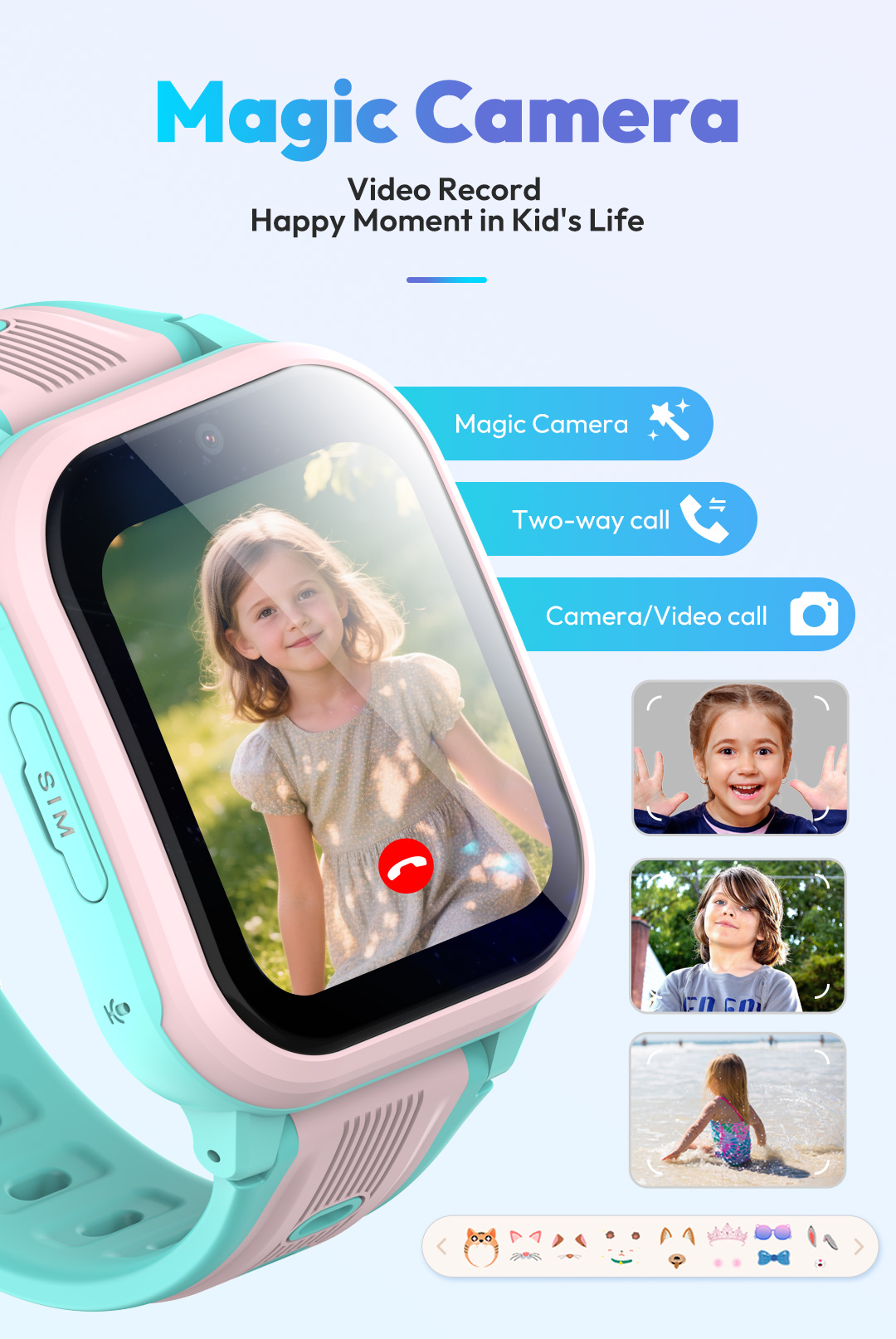 Умные часы KT41 - Детские часы – обзор и цена Smartwatch Watches Gift For Boys On Birthday