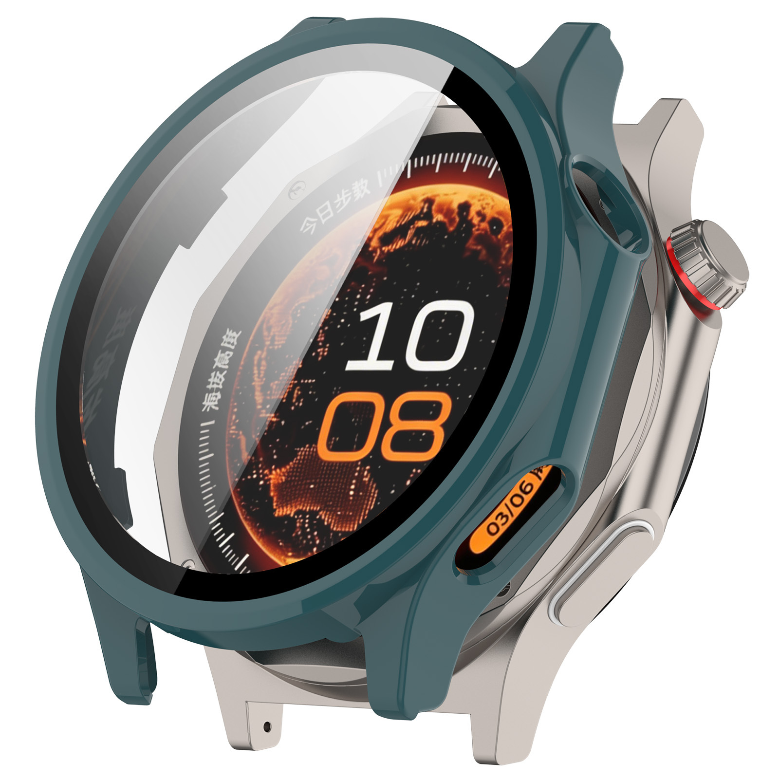 Защитный чехол из закаленного  – обзор и цена Smartwatch Oppo Watch